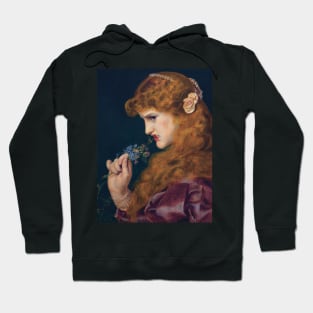 Love's Shadow by Frederick Sandys Hoodie